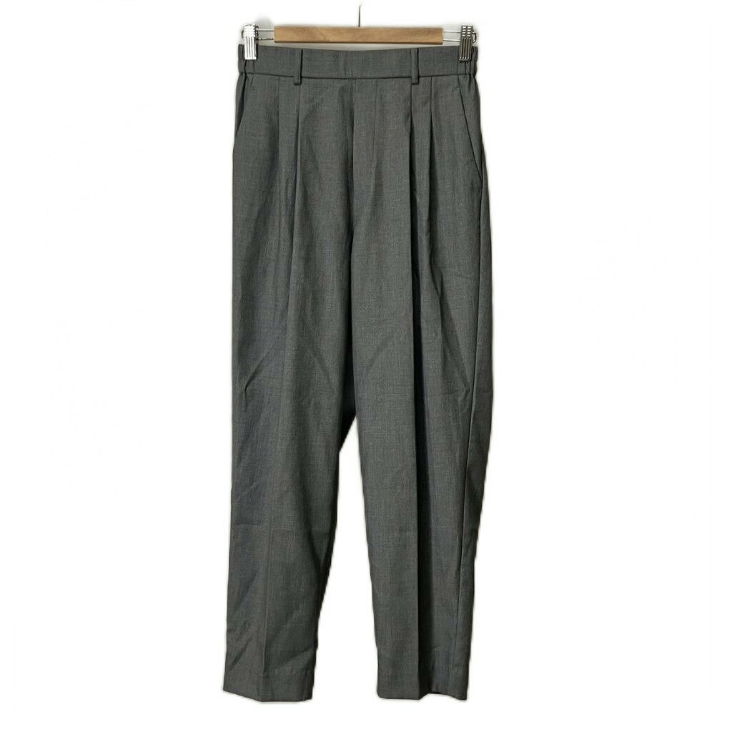 【中古】ミラオーウェン Mila Owen 24SS ウエストゴムタックテーパードパンツ スラックス タックパンツ 0 グレー レディース 【ベクトル 古着】 260711 auc-vector-21099943 ブランド古着の買取販売ベクトル パッケージ画像