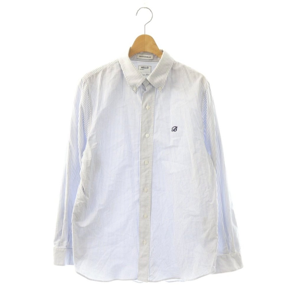 【中古】マディソンブルー MADISONBLUE 24SS B.D. SH OX STRIPE MNS ボタンダウンシャツ ストライプ 05 ブルー ホワイト /ES ■OS メンズ 【ベクトル 古着】 260730ブランドマディソンブルー MADISONBLUE表記サイズ05実寸サイズ肩幅：42cm　身幅：55cm　着丈：74cm　袖丈：61cm　　素材綿色ブルー ホワイト 状態首周りに薄汚れがありますが、使用感が少なく、状態の良い商品です。 ※あくまでも中古品ですので掲載写真や記載内容をご確認いただき、ご理解の上ご購入ください。備考・MB241-5001M商品のお問い合わせの回答を休止しております。＊各商品ページの商品詳細等をご確認の上ご購入ください。【中古】マディソンブルー MADISONBLUE 24SS B.D. SH OX STRIPE MNS ボタンダウンシャツ ストライプ 05 ブルー ホワイト /ES ■OS メンズ 【ベクトル 古着】 260730状態ランク　”A”詳細については、下記および「状態ランクについて」ページをご覧ください。未使用・新品の商品ほぼ新品同様の商品使用感が少なく、かなり状態の良い商品使用感はあるが、傷や汚れの少ない商品使用感の他、傷や汚れが見られる商品かなり大きな傷みがある難あり商品※S〜CランクはUSED品となりますので、使用感をご理解の上でご入札下さい。状態ランクについてinformationブランドマディソンブルー MADISONBLUE表記サイズ05実寸サイズ肩幅：42cm　身幅：55cm　着丈：74cm　袖丈：61cm　　素材綿色ブルー ホワイト 状態首周りに薄汚れがありますが、使用感が少なく、状態の良い商品です。 ※あくまでも中古品ですので掲載写真や記載内容をご確認いただき、ご理解の上ご購入ください。備考・MB241-5001M商品のお問い合わせの回答を休止しております。＊各商品ページの商品詳細等をご確認の上ご購入ください。本商品は一点物です他サイトや店舗にて販売している商品です。多少のお時間差にて欠品になることもございます。予めご了承頂ますようお願い致します。ベクトル・サイズガイドはこちらこの商品と同じブランドの商品を見る