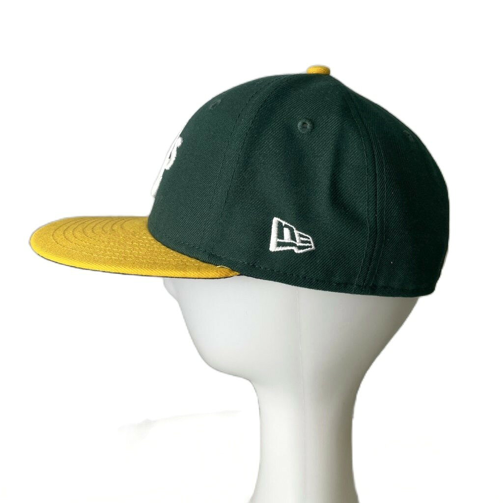 【中古】ニューエラ NEW ERA 59FIFTY オークランド アスレチックス ホーム A's キ...