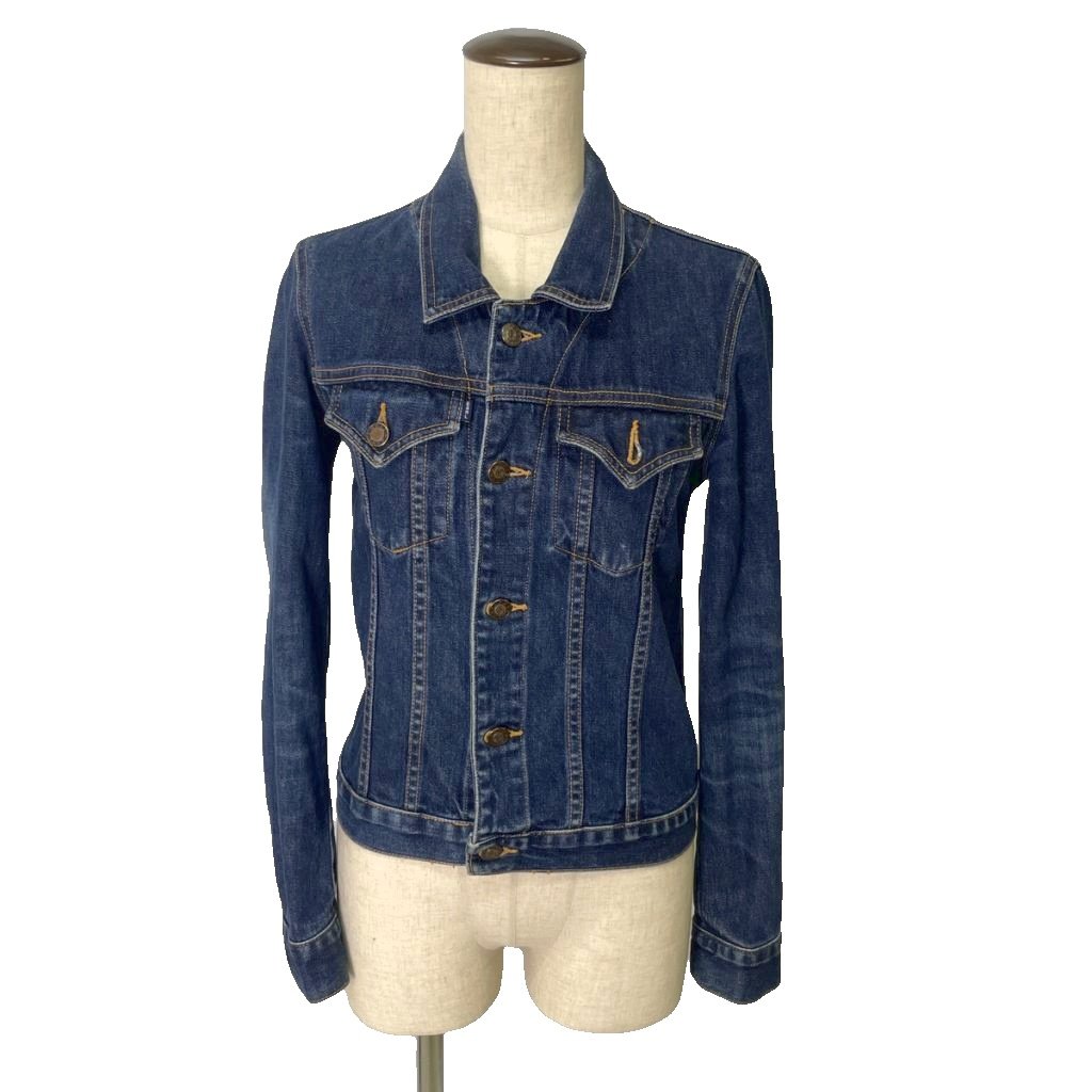 【中古】アールジーン Earl Jean デニムジャケット Gジャン P インディゴ レディース 【ベクトル 古着】 260912