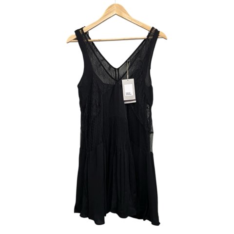【中古】ザラ トラファルック ZARA Trafaluc タグ付き レース チュニックワンピース ノースリーブ ブラック S レディース 【ベクトル 古着】 250412 【中古】ザラ トラファルック ZARA Trafaluc タグ付き レース チュニックワンピース ノースリーブ ブラック S レディース 【ベクトル 古着】 250412