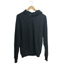 【中古】アーペーセー A.P.C. フーデットパーカー 長袖 ウール 無地 黒 ブラック 1 レディース 【ベクトル 古着】 250501