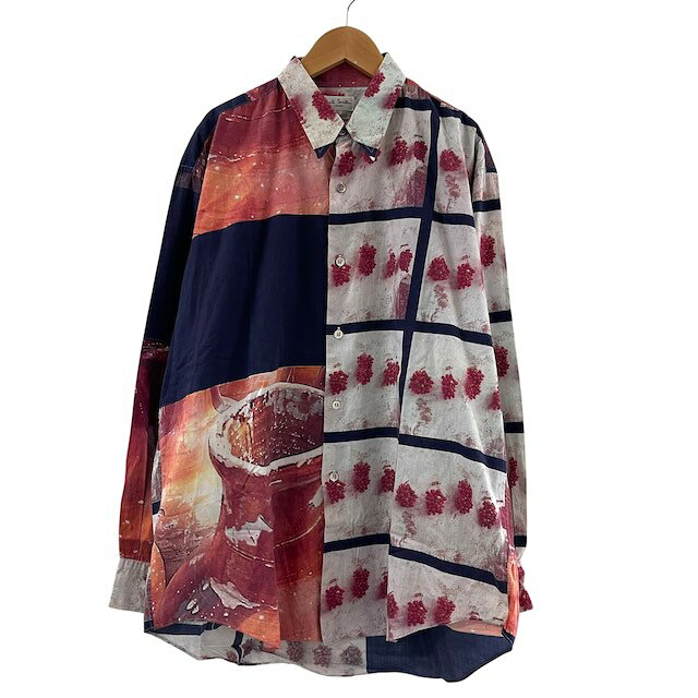 【中古】ポールスミス PAUL SMITH アメリカンジャケット期 シャツ 長袖 フォトプリント 総柄 L メンズ 【ベクトル 古着】 260722ブランドポールスミス PAUL SMITH表記サイズL 実寸サイズ肩幅：51cm　身幅：60cm　着丈：80cm　袖丈：56cm　　素材コットン100%色マルチカラー 状態一般的な使用感はございますが、大きく目立つ汚れやダメージもなく状態は良好です。※あくまでも中古品ですので掲載写真や記載内容をご確認いただき、ご理解の上ご購入ください。商品のお問い合わせの回答を休止しております。＊各商品ページの商品詳細等をご確認の上ご購入ください。【中古】ポールスミス PAUL SMITH アメリカンジャケット期 シャツ 長袖 フォトプリント 総柄 L メンズ 【ベクトル 古着】 260722状態ランク　”AB”詳細については、下記および「状態ランクについて」ページをご覧ください。未使用・新品の商品ほぼ新品同様の商品使用感が少なく、かなり状態の良い商品使用感はあるが、傷や汚れの少ない商品使用感の他、傷や汚れが見られる商品かなり大きな傷みがある難あり商品※S〜CランクはUSED品となりますので、使用感をご理解の上でご入札下さい。状態ランクについてinformationブランドポールスミス PAUL SMITH表記サイズL 実寸サイズ肩幅：51cm　身幅：60cm　着丈：80cm　袖丈：56cm　　素材コットン100%色マルチカラー 状態一般的な使用感はございますが、大きく目立つ汚れやダメージもなく状態は良好です。※あくまでも中古品ですので掲載写真や記載内容をご確認いただき、ご理解の上ご購入ください。商品のお問い合わせの回答を休止しております。＊各商品ページの商品詳細等をご確認の上ご購入ください。本商品は一点物です他サイトや店舗にて販売している商品です。多少のお時間差にて欠品になることもございます。予めご了承頂ますようお願い致します。ベクトル・サイズガイドはこちらこの商品と同じブランドの商品を見る