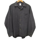 【中古】キャスパー ジョン Casper John 美品 ウール混 シャツ ジャケット グレー Mサイズ 1129 メンズ 【ベクトル 古着】 231129