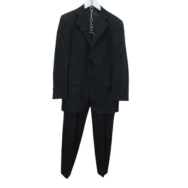【中古】ザ・スーツカンパニー THE SUIT COMPANY スーツ ジャケット パンツ ? ストライプ ネイビー k512 0127 メンズ 【ベクトル 古着】 250127