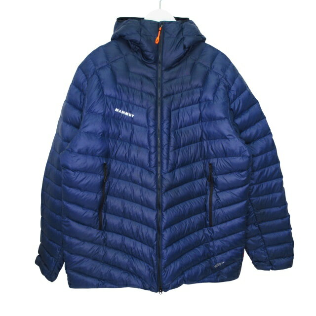 樂天商城 - 【中古】マムート MAMMUT 長袖 ダウンジャケット PERTEX USA 2XL ASIA 3XL ネイビー E02180226143 0331 メンズ 【ベクトル 古着】 260331