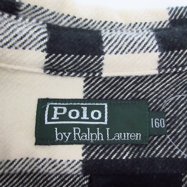 【中古】ポロ バイ ラルフローレン Polo by Ralph Lauren 長袖 シャツ チェック ト...