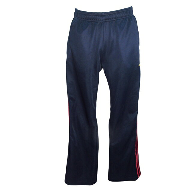 【中古】アディダス adidas CLIMALITE トレーニングパンツ ロング ジャージ ロゴ Mサイズ ネイビー ピンク E021707262 0410 レディース 【ベクトル 古着】 260410