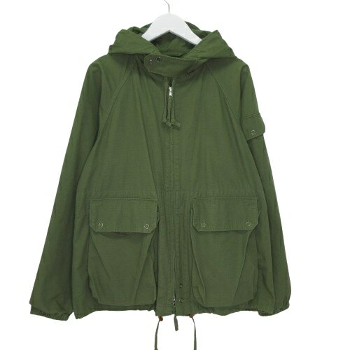 エンジニアードガーメンツ Engineered Garments 長袖 ブルゾン アウター ミリタリー フラップポケット コットン Sサイズ カーキ k408450 0521 メンズ  260521
