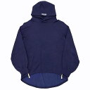 【中古】アメリカーナ AMERICANA L 039 Appartement別注 18AW Side Zip Parka アパルトモン コラボ サイドジップパーカー フーディ ネイビー 0321 レディース 【ベクトル 古着】 240326