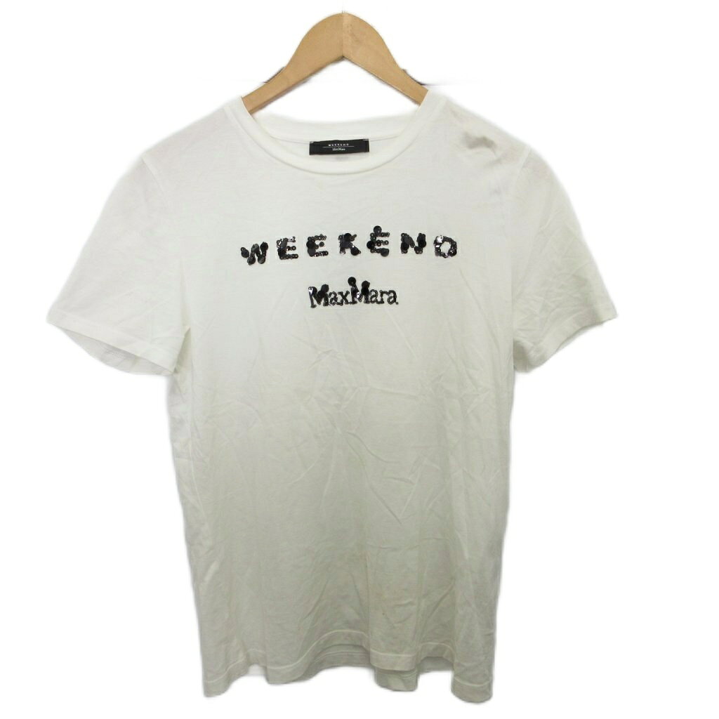 【美品】WEEK END MaxMara ビジュー付きカットソー 楽天市場】ビジュー（ブランドマックスマーラ）（Tシャツ・カットソー