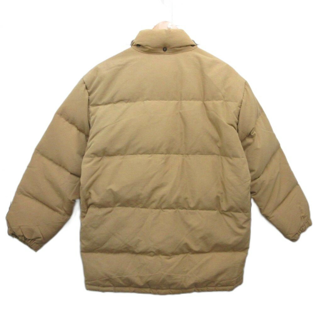 【中古】ケニークラブ KENY CLUB ヴィンテージ 90s ダウンジャケット ブルゾン 古着 M ベージュ 1235022 ■MET2 メンズ 【ベクトル 古着】 251010