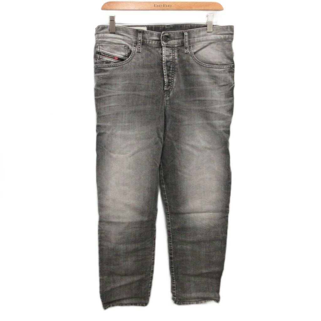 [중고] 디젤 DIESEL 데님 팬츠 청바지 버튼 플라이 069SV 페이드 가공 그레이 W30 남성 [벡터 헌 옷] 260305
