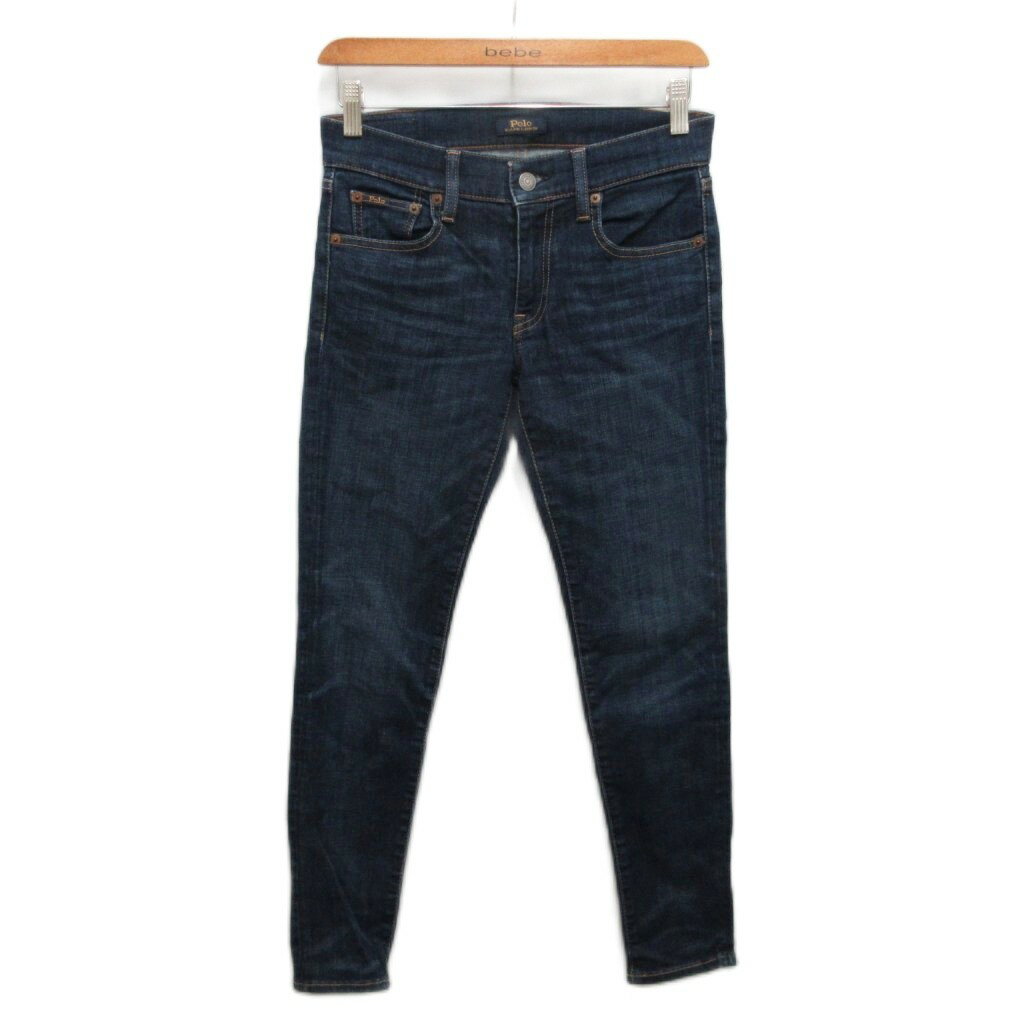 [중고] 폴로 랄프 로렌 POLO RALPH LAUREN 스키니 데님 팬츠 청바지 지퍼 플라이 슬림 인디고 ■ IBO90 여성 [벡터 헌옷] 260315