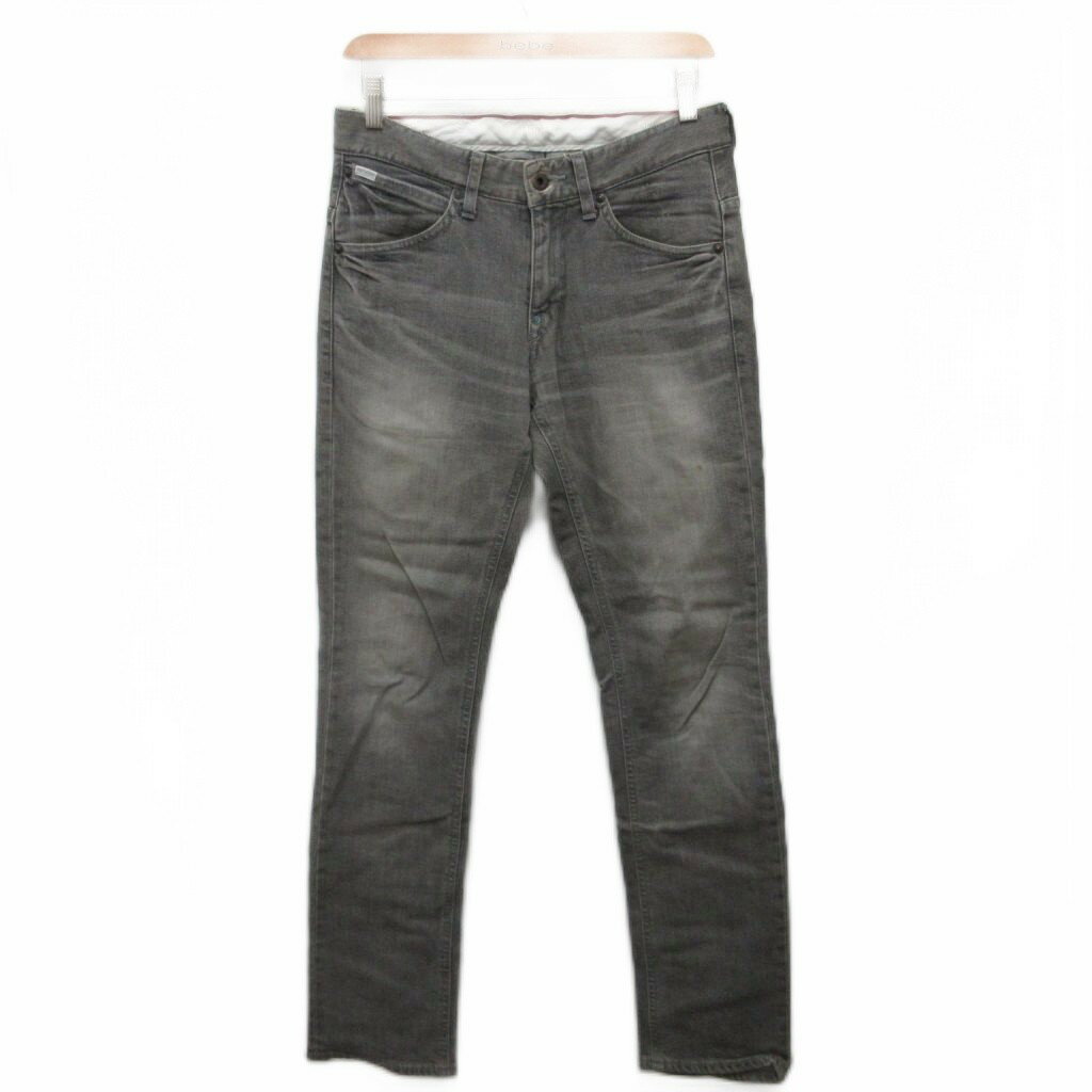 [Used] FACTOTUM LOOSE FIT Denim Pants Jeans Zip Fly Straight 28 Gray 01043821 ■IBO91 Men's [Vector Used Clothing] 260424