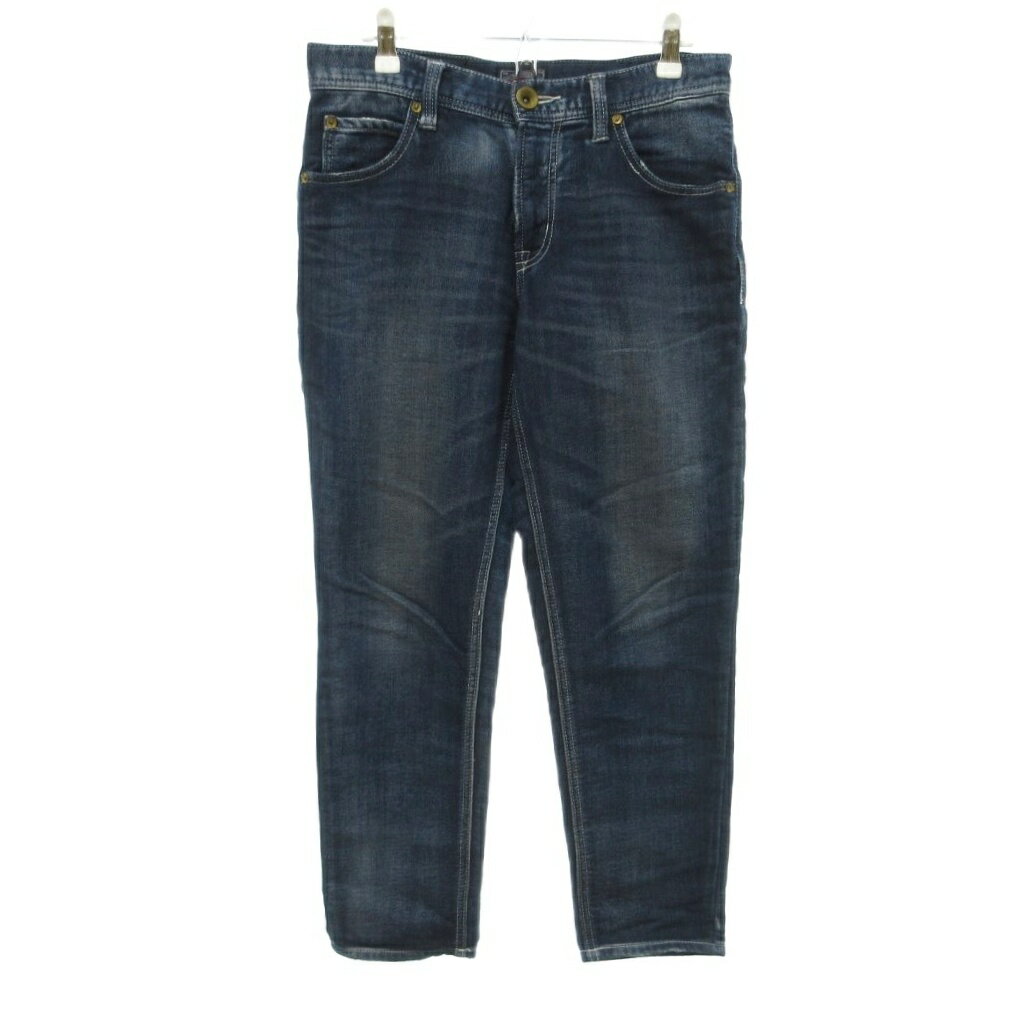 [Used] Rodeo Crowns Wide Bowl RCWB Denim Pants Jeans Tapered Size 27 Navy 4207AP12-0920 /TQ Women's [Vector Used Clothing] 260621