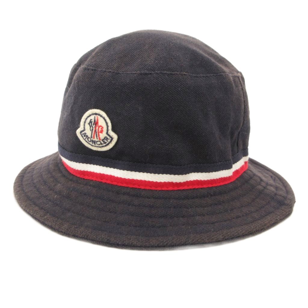 MONCLER ネイビーキャップ キッズ(大人着用可サイズ) M 楽天市場