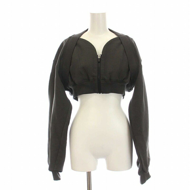 【中古】KISHIDAMIKI キシダミキ cropped sweat zip top クロップドトップス スウェット ジップアップ ショート丈 長袖 F グレー /YM ■GY30 レディース 【ベクトル 古着】 250405表記サイズF実寸サイズ身幅：約40cm　着丈：約36cm　ゆき丈：約85cm　　素材綿100%色グレー仕様ジップファスナー開閉状態若干のスレや薄汚れなどございますが、その他に目立ったダメージはなく、問題なくご使用いただける商品です。 ※あくまでも中古品ですので掲載写真や記載内容をご確認いただき、ご理解の上ご購入ください。商品のお問い合わせの回答を休止しております。＊各商品ページの商品詳細等をご確認の上ご購入ください。【中古】KISHIDAMIKI キシダミキ cropped sweat zip top クロップドトップス スウェット ジップアップ ショート丈 長袖 F グレー /YM ■GY30 レディース 【ベクトル 古着】 250405状態ランク　”A”詳細については、下記および「状態ランクについて」ページをご覧ください。未使用・新品の商品ほぼ新品同様の商品使用感が少なく、かなり状態の良い商品使用感はあるが、傷や汚れの少ない商品使用感の他、傷や汚れが見られる商品かなり大きな傷みがある難あり商品※S〜CランクはUSED品となりますので、使用感をご理解の上でご入札下さい。状態ランクについてinformation表記サイズF実寸サイズ身幅：約40cm　着丈：約36cm　ゆき丈：約85cm　　素材綿100%色グレー仕様ジップファスナー開閉状態若干のスレや薄汚れなどございますが、その他に目立ったダメージはなく、問題なくご使用いただける商品です。 ※あくまでも中古品ですので掲載写真や記載内容をご確認いただき、ご理解の上ご購入ください。商品のお問い合わせの回答を休止しております。＊各商品ページの商品詳細等をご確認の上ご購入ください。本商品は一点物です他サイトや店舗にて販売している商品です。多少のお時間差にて欠品になることもございます。予めご了承頂ますようお願い致します。ベクトル・サイズガイドはこちらこの商品と同じブランドの商品を見る