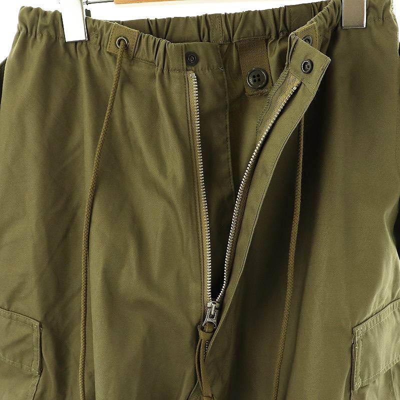 【中古】ハイク HYKE 24SS TYPE M-51 SHELL PANTS カーゴパンツ イージー 03 カーキ /MI ■OS ■SH レディース 【ベクトル 古着】 250615