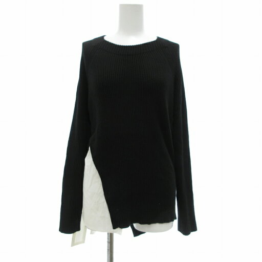 【中古】エレンディーク ELENDEEK COMBI BLOUSE KT プルオーバー リブニット シャツコンビネーション 長袖 F ブラック /UO レディース 【ベクトル 古着】 250702 【中古】エレンディーク ELENDEEK COMBI BLOUSE KT プルオーバー リブニット シャツコンビネーション 長袖 F ブラック /UO レディース 【ベクトル 古着】 250702