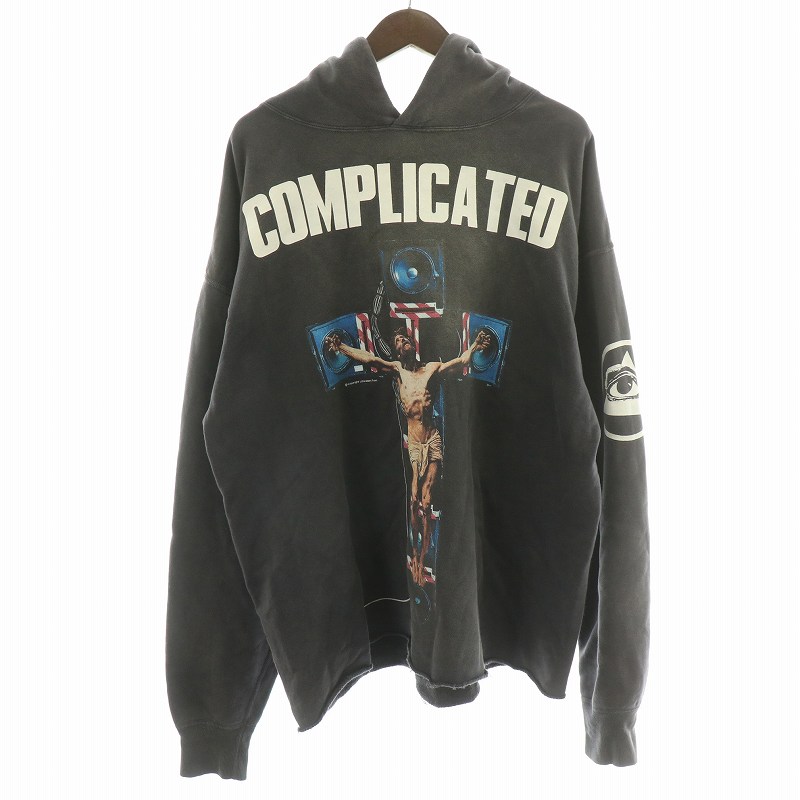 【中古】セントマイケル SAINTMICHAEL 23AW 河村康輔 KK Hoodie COMPLICATED パーカー プルオーバー フ..