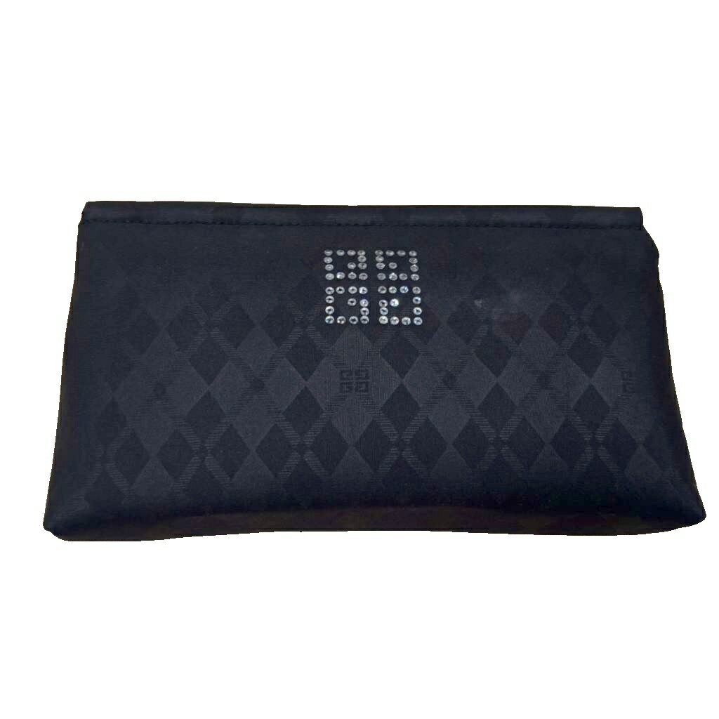 Other - 【中古】ジバンシィ GIVENCHY ポーチ ラインストーン 黒 ブラック ■GY99 レディース 【ベクトル 古着】 260313