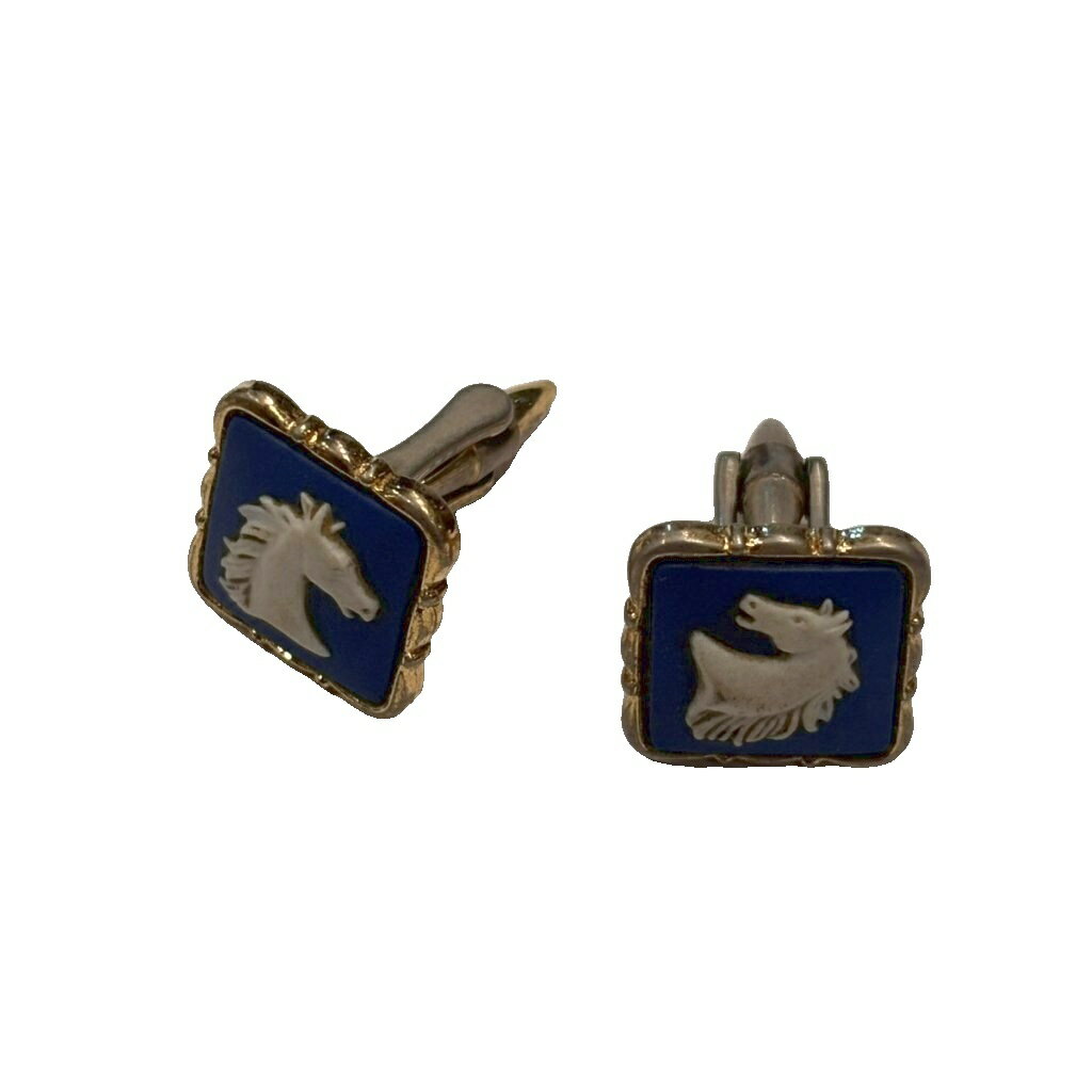【中古】ウェッジウッド WEDGWOOD カフス 2点セット ゴールドカラー ■GY99 メンズ 【ベクトル 古着】 260402