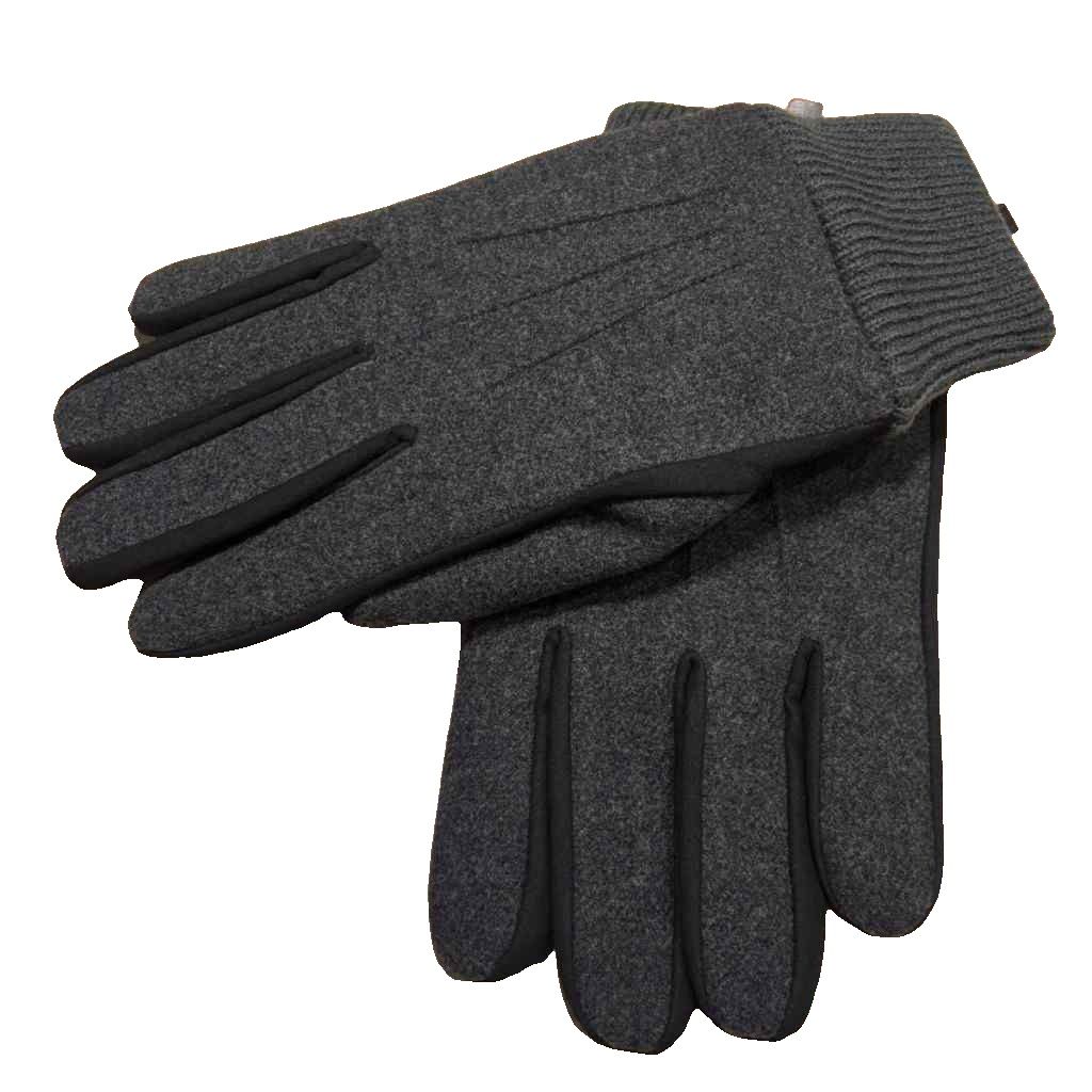 【中古】ユニクロ UNIQLO 手袋 グローブ 11 黒 ブラック グレー ■GY99 メンズ 【ベクトル 古着】 260404