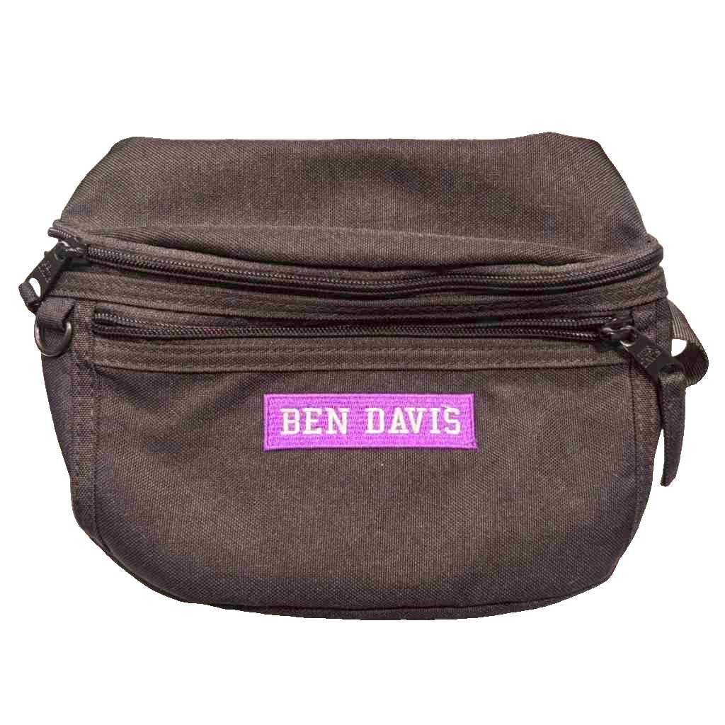Men'S Bag - 【中古】ベンデイビス BEN DAVIS ボディバッグ ウエストバック ロゴ 黒 ブラック ■GY99 メンズ 【ベクトル 古着】 260410