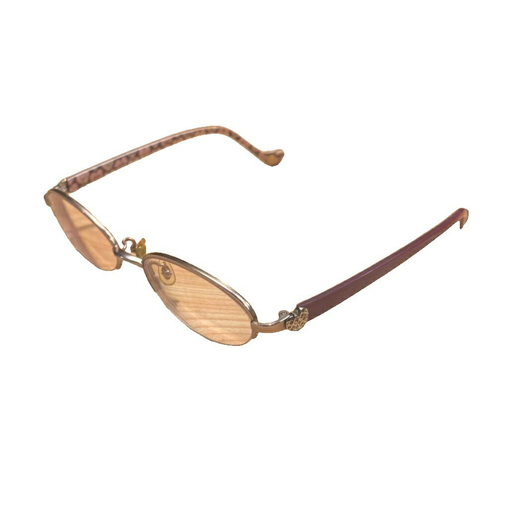 其它 - 【中古】セシルマクビー CECIL McBEE めがね 眼鏡 度入り ハート柄 51□17?135 ピンク ■GY99 レディース 【ベクトル 古着】 260428