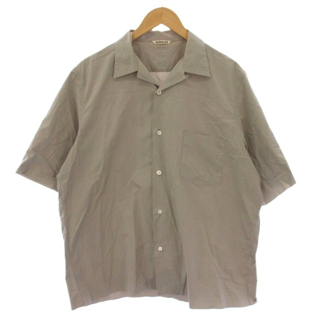 楽天市場】auralee selvedge weather cloth shirt（メンズファッション