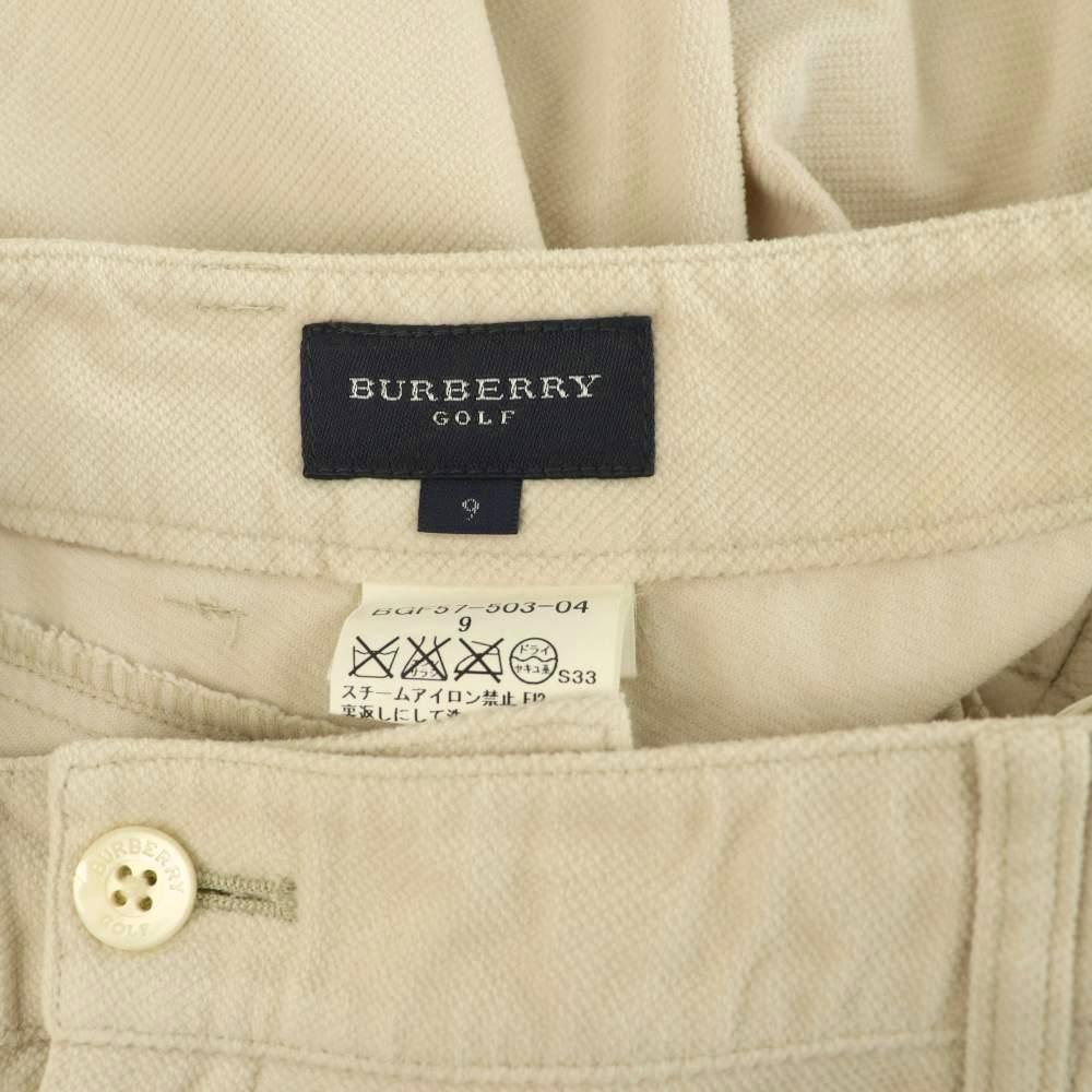 ブランド古着の買取販売ベクトルの【中古】バーバリーゴルフ BURBERRY GOLF ノバチェック切替コーデュロイハーフパンツ 9 ライトベージュ /MY ■OS レディース 【ベクトル 古着】 260520｜アングル3
