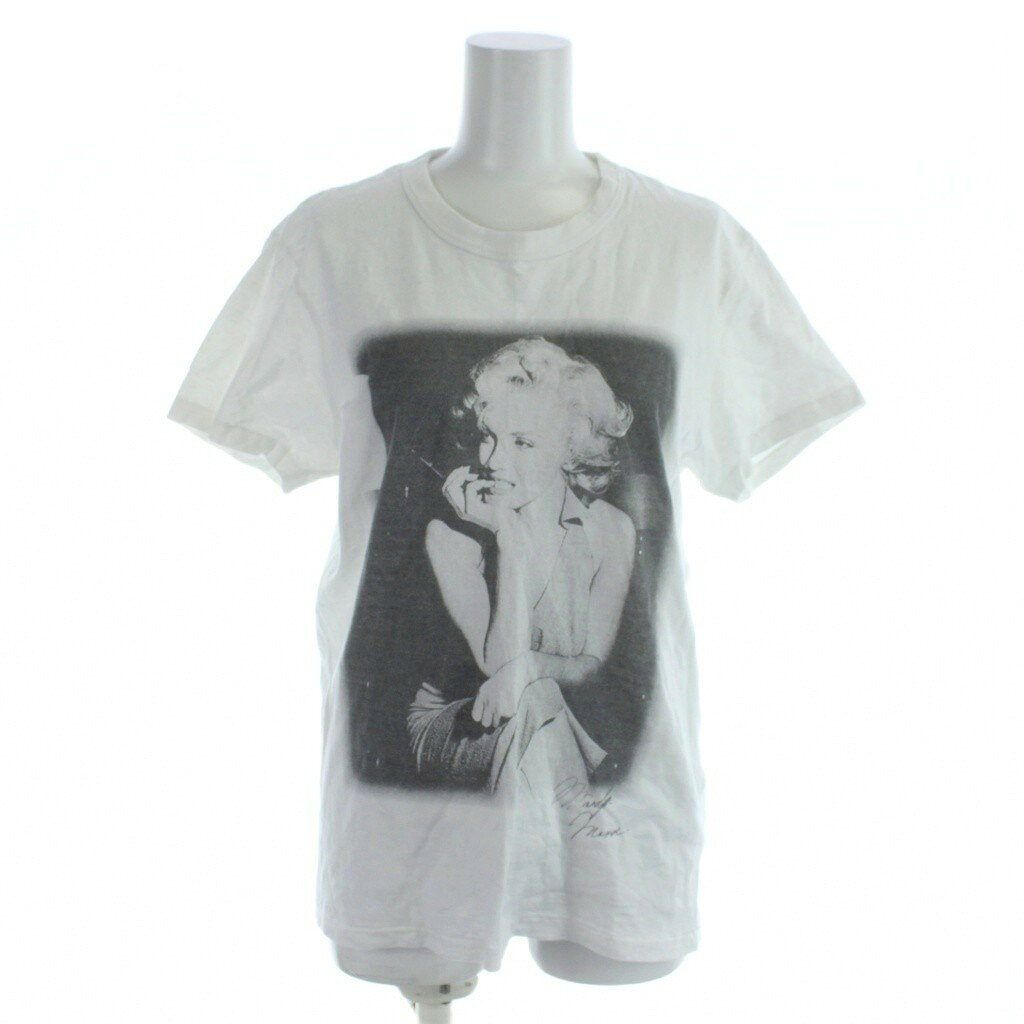 T-Shirts - 【中古】ティーエムティー TMT Tシャツ カットソー 半袖 S 白 ホワイト /RR レディース 【ベクトル 古着】 260520