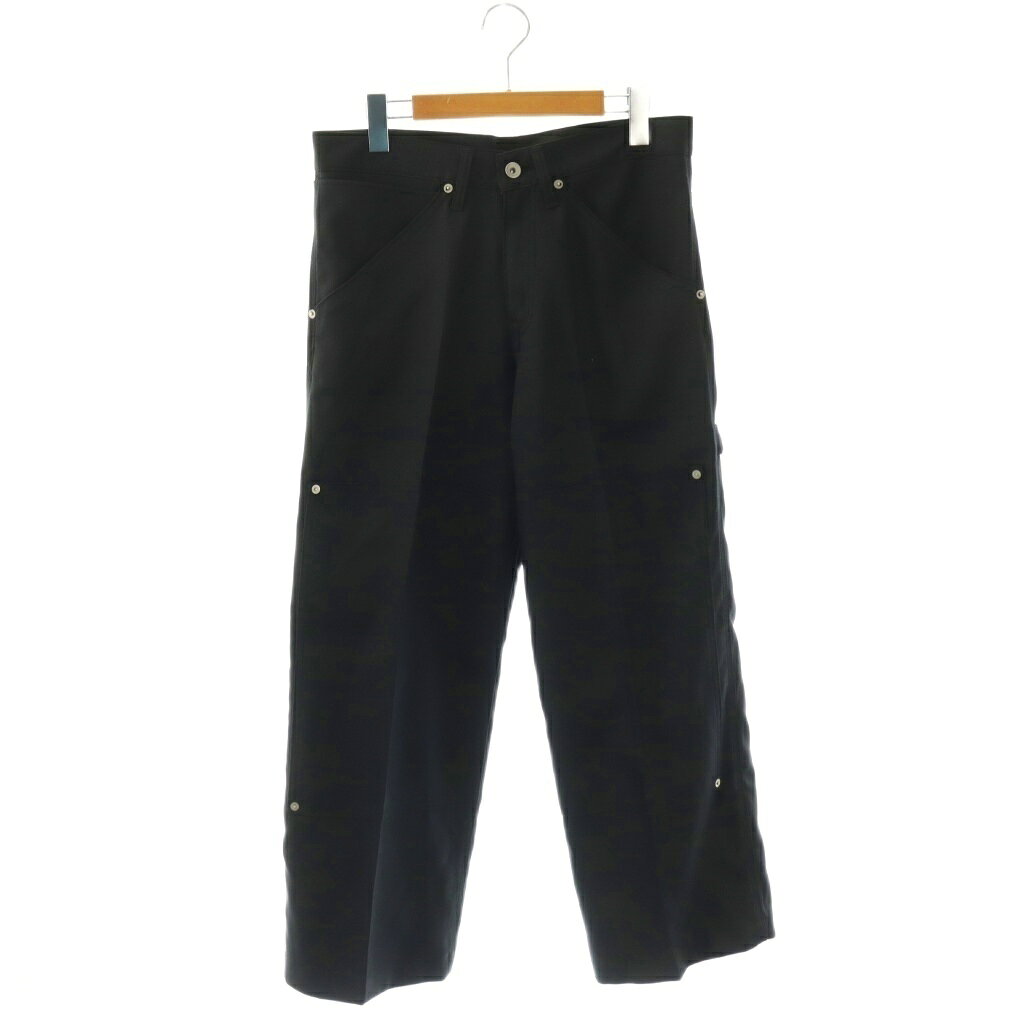 ダイリク DAIRIKU 24AW painter pressed pants パンツ ペインターパンツ ストレート S ブラック /CX ■OS メンズ  260530
