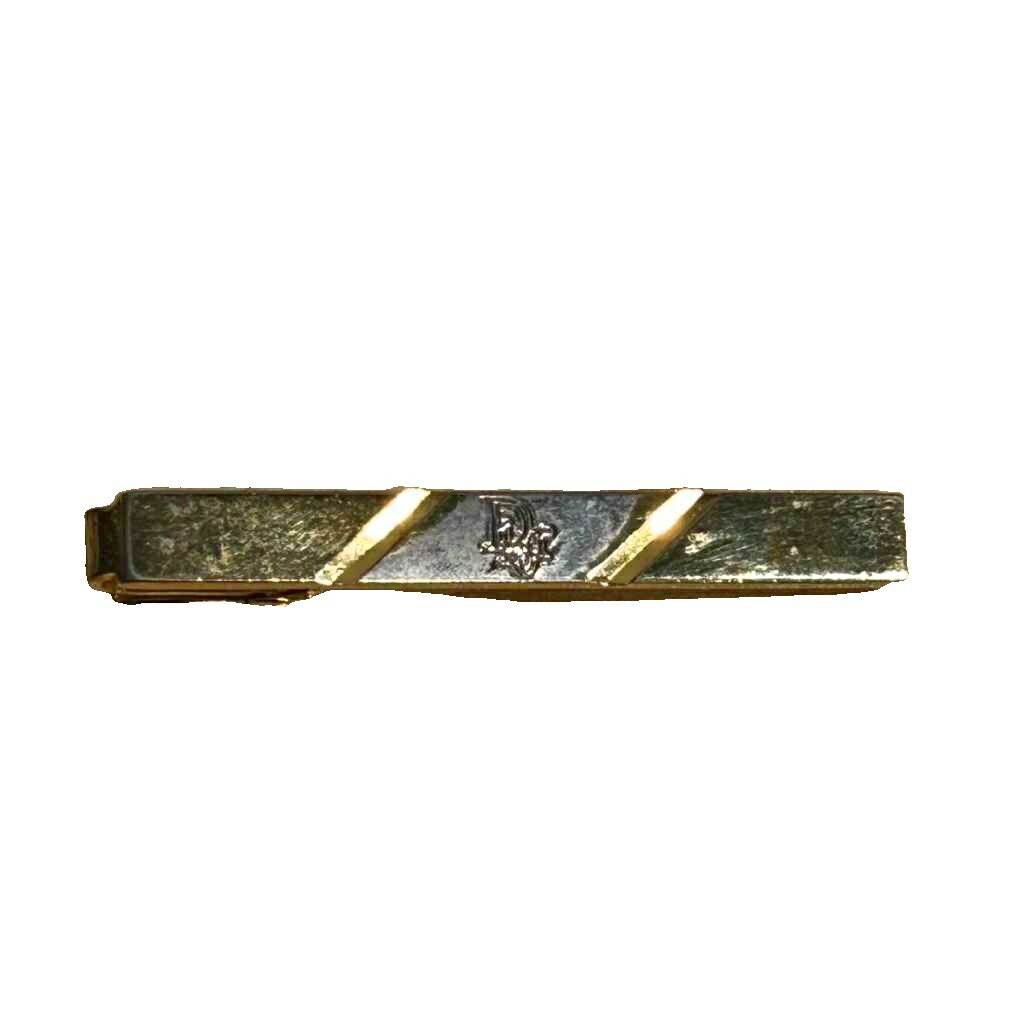 【中古】ディオール Dior タイピン ネクタイピン ロゴ ゴールドカラー ■GY99 メンズ 【ベクトル 古着】 260611
