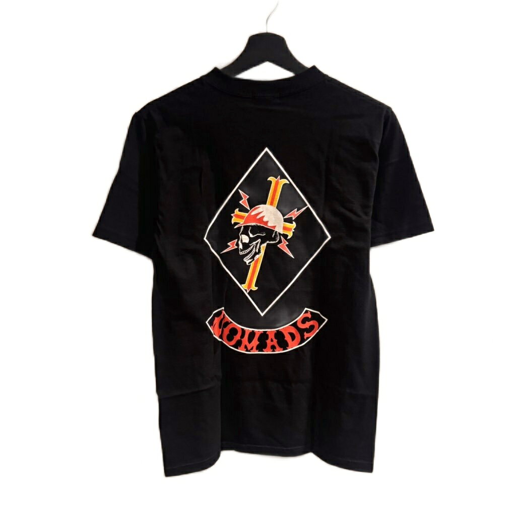 anvil PROSPECT Tシャツ スカルモチーフ オールドイングリッシュ 半袖 S 黒 ブラック ■GY99 メンズ  260615