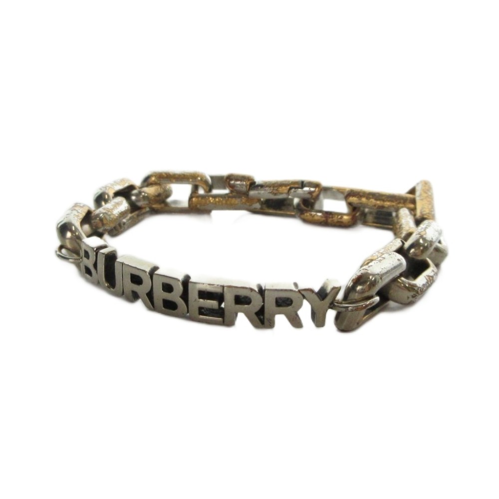 [未使用/美品]BURBERRYビジュー付バングルブレスレット 222-902610210042_1.jpg