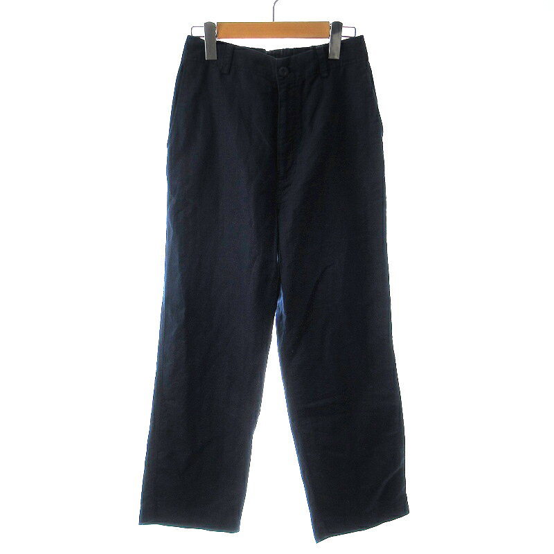 【中古】ジャーナルスタンダード レリューム JOURNAL STANDARD relume 21SS ストレートパンツ リネン 36 S 紺 ネイビー ■SM3 /EE レディース 【ベクトル 古着】 241026