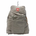 【中古】ジャンスポーツ JAN SPORT リュックサック バッグ ロゴ パッチ グレー /HO△ 0328 レディース 【ベクトル 古着】 250328