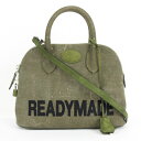 【中古】レディメイド READYMADE 美品 US ARMY DAILY BAG S 2WAY ハンドバッグ ショルダー 再構築 カーキ ☆AA★ 【ベクトル...