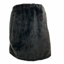 【中古】グラミチ GRAMICCI 美品 ミニ スカート フェイクファー ゴムウエスト 茶 ブラウン M レディース 【ベクトル 古着】 250301(4)
