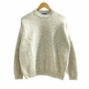 【中古】ランズエンド LANDS' END セーター ニット ウール 長袖 ベージュ系 S ■GY09 メンズ 【ベクトル 古着】 250711