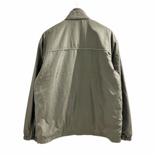 【中古】ファーストダウン FIRST DOWN ブルゾン ジャケット ウィンドブレーカー カーキ LL ■MET1 メンズ 【ベクトル 古着】 250817