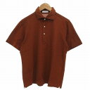 【中古】グリーンレーベルリラクシング ユナイテッドアローズ green label relaxing 美品 ポロシャツ カットソー 半袖 XL 茶 ブラウン オレンジ /FF ■GY14 メンズ 【ベクトル 古着】 250206(4)