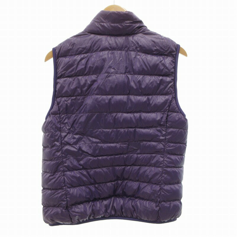 【中古】ユニクロ UNIQLO ウルトラライトダウンベスト ジャケット XL 紫 パープル /TZ レディース 【ベクトル 古着】 250314