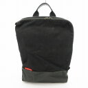 【中古】Manhattan PASSEGA 7017 スリム ウェルオーガナイズド シティーバックパック デイパック 黒系 /UO ■GY18 メンズ 【ベクト...