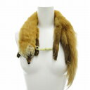 【中古】ノーブランド ティペット マフラー ミンクファー 毛皮 茶 ブラウン /AE ■GY99 レディース 【ベクトル 古着】 250505