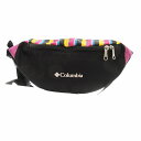 【中古】コロンビア Columbia 美品 エポーレット ヒップ バッグ ウェストバッグ マルチカラー ストライプ ロゴ PU7060 /JS レディース 【ベ...