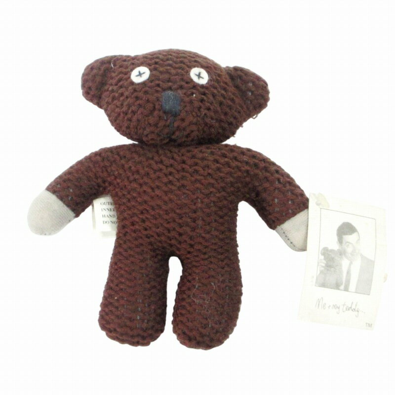 【中古】未使用品 タグ付 Mr.ビーン テディベア あみぐるみ ぬいぐるみ クマ 16cm 0706 その他 【ベクトル 古着】 250706のサムネイル