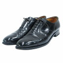 【中古】ジェイエムウエストン J.M.WESTON ドレスシューズ クラシック ボックスカーフ キャップトゥ ストレートチップ 内羽根 革靴 ビジネス 101 ...